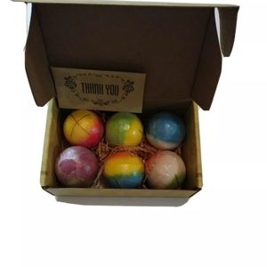 INTEYE 6 Organic & Natural Bath Bombs Handmade Bubble Bath Bomb Gift Set.
